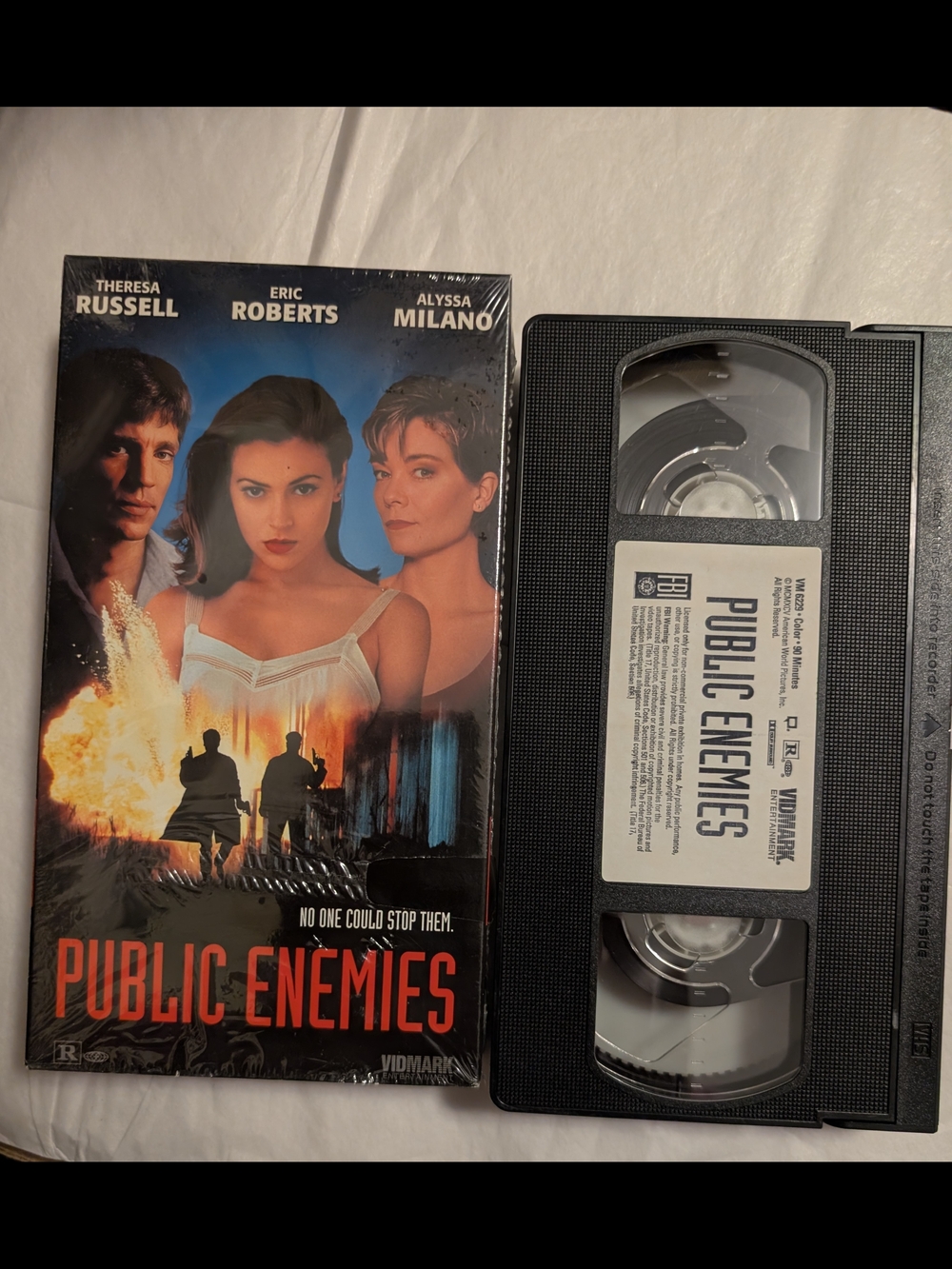 Public Enemies VHS Movie 1996